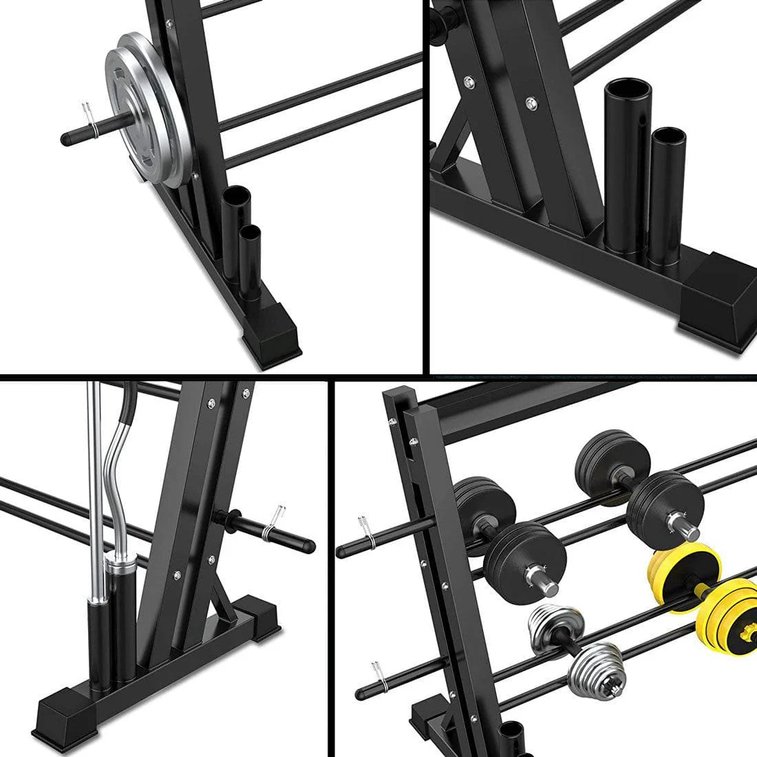 3-Tier All In One Gym Storage Rack - Image 3
