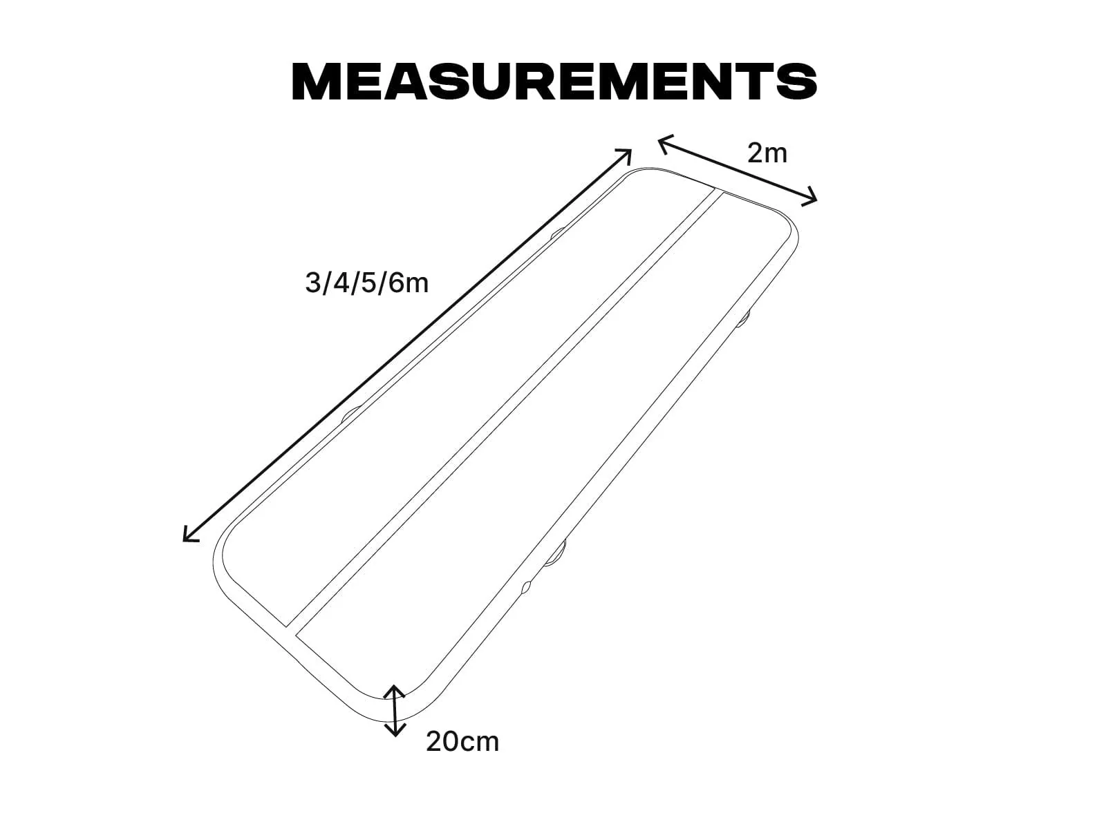 MEMAX Extra-Wide Inflatable Gym Mat - 2M Width - Image 16