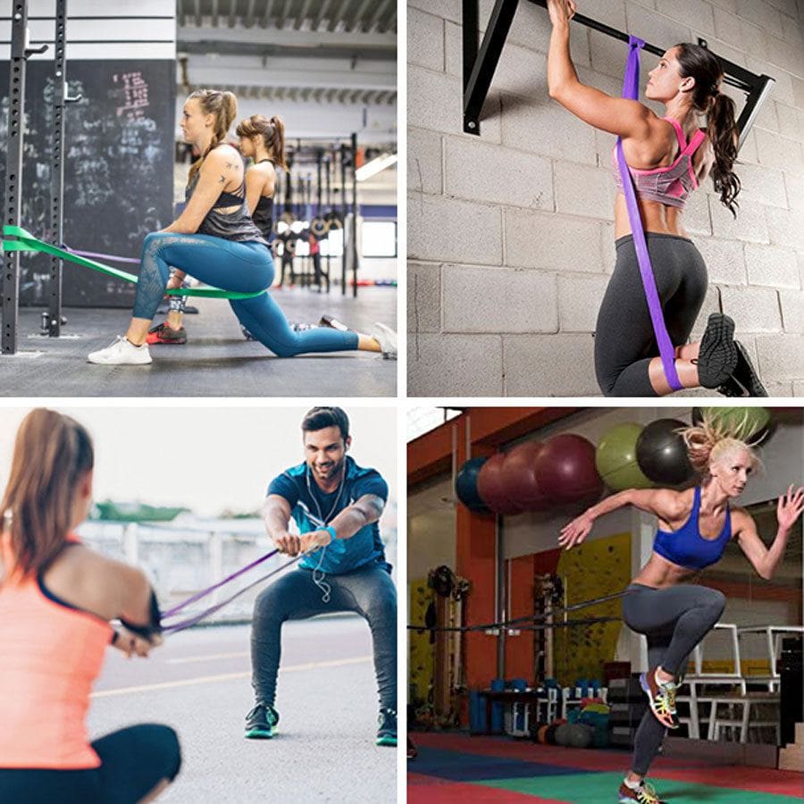 Resistance Band Natural Latex Band - Set of 4/5/6 - Image 6