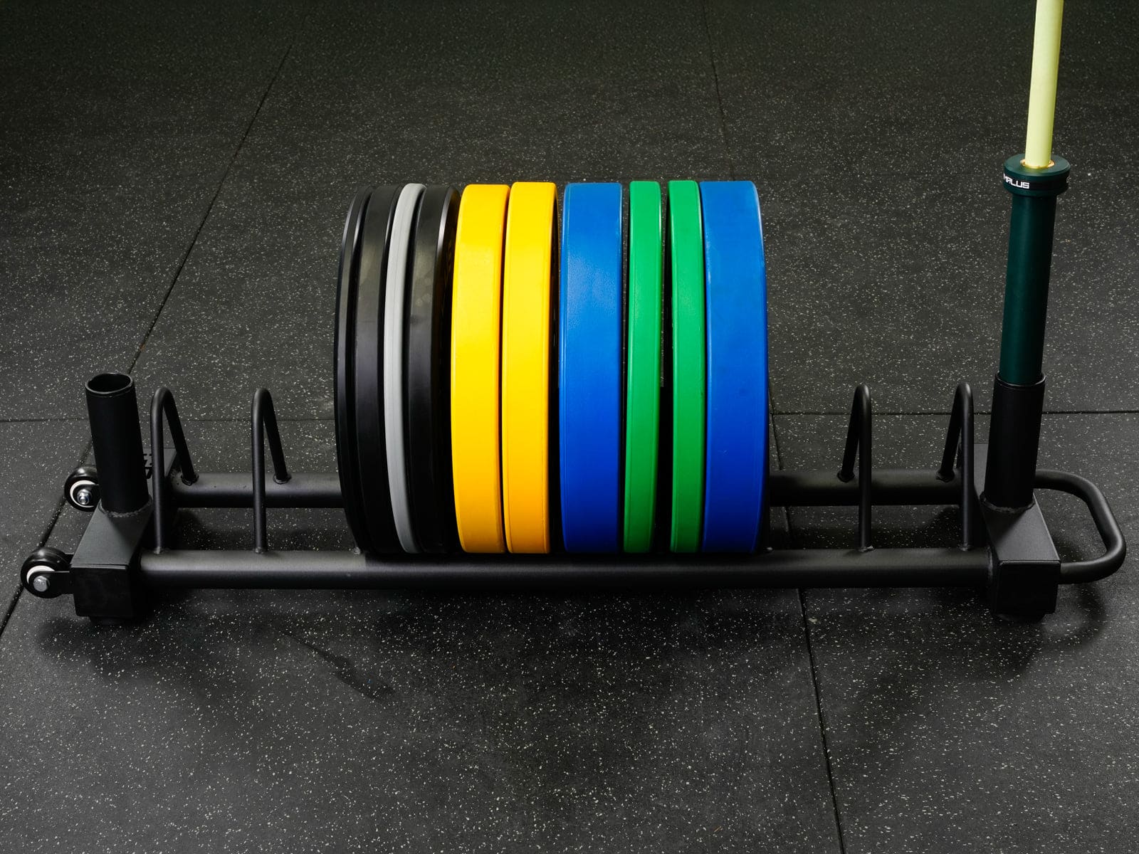 Weight Plate Rack and Barbell Stand - Image 3