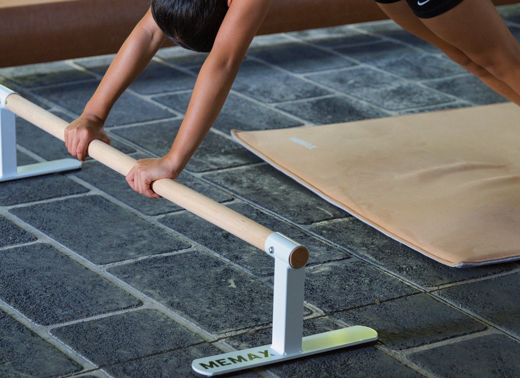 MEMAX Gymnastics Handstand Floor Bar 120cm Length - Image 3