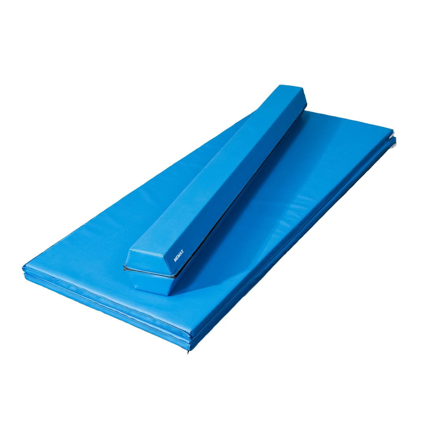 3 Piece Gymnastics Starter Combo - Foldable Balance Beam and 2 x Cartwheel Mats - Image 10