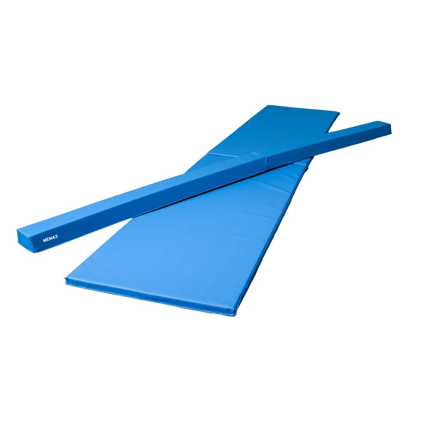 3 Piece Gymnastics Starter Combo - Foldable Balance Beam and 2 x Cartwheel Mats - Image 9