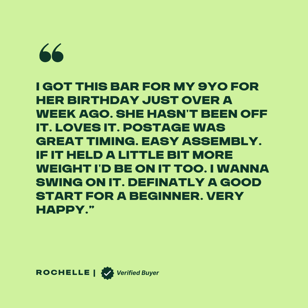 Kids Gymnastics Bar – Training Horizontal Monkey Bars - Image 4