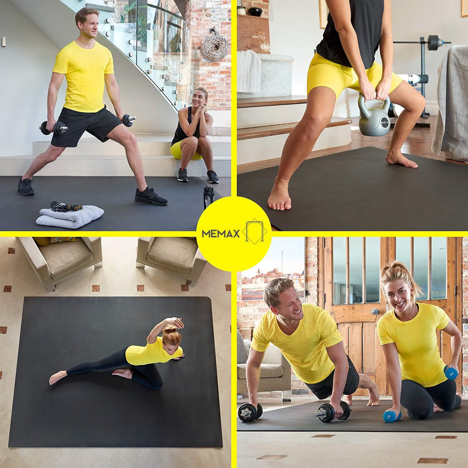 MEMAX Exercise Mat - Ultra Durable, Non-Slip - Image 3