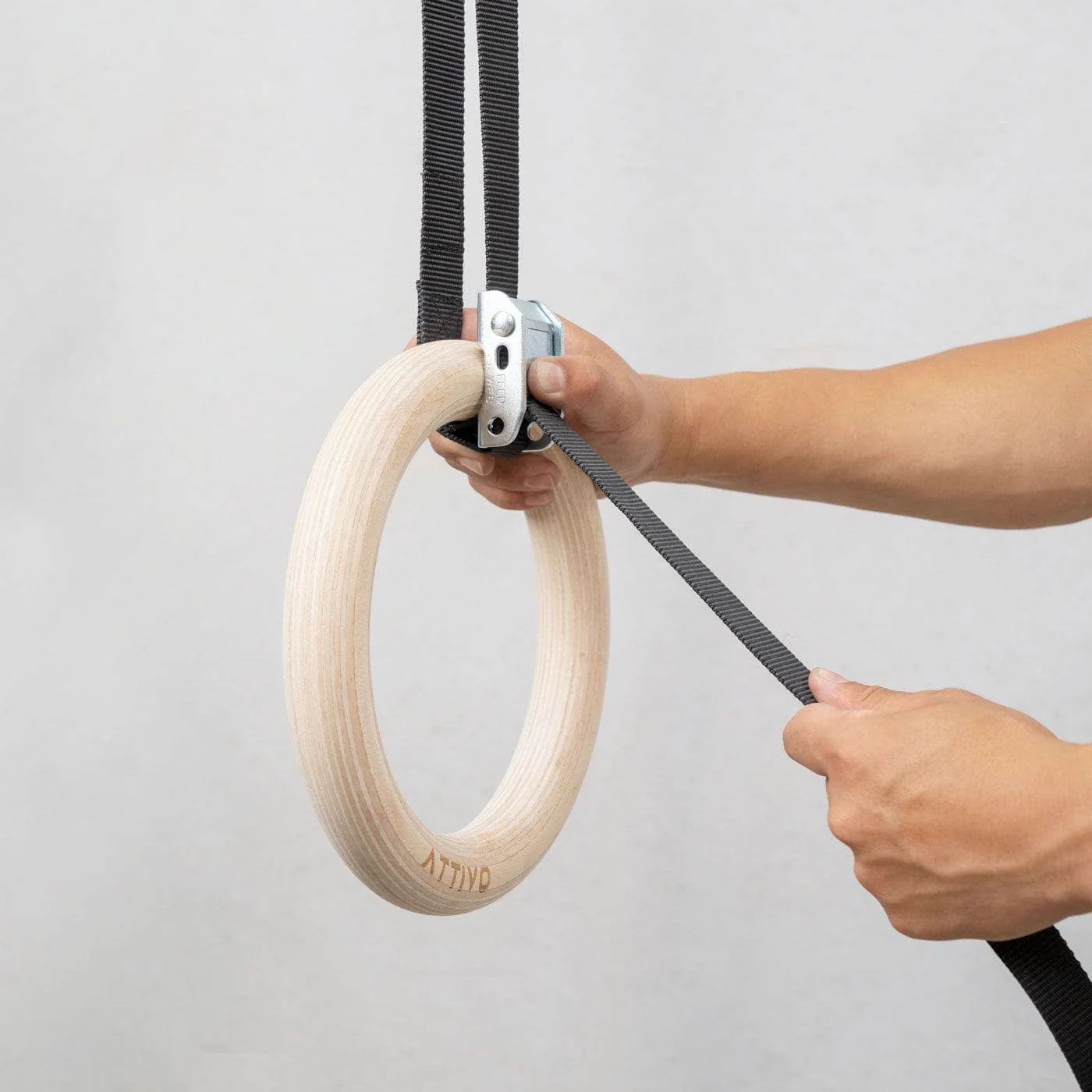 Wooden Gymnastic Rings - Image 3